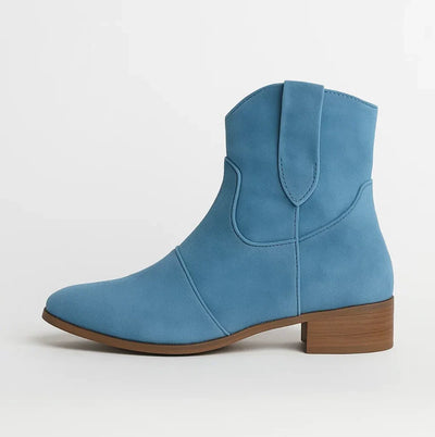 Boulder | Western Suede Boots