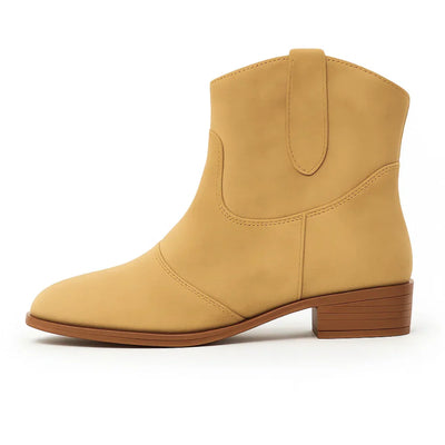 Boulder | Western Suede Boots