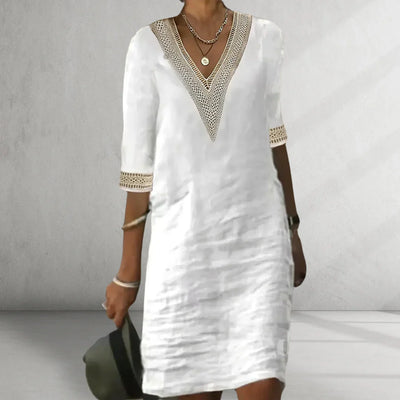 Luna | Effortless V-Neck Dress