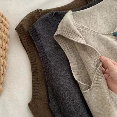 Mabel | Colourful Knit Vest