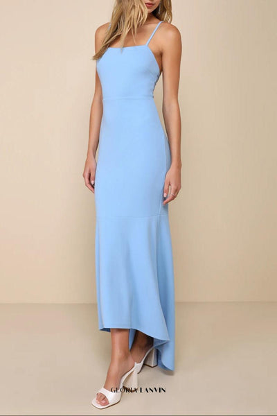 Aurelia | Elegant Backless Maxi Dress