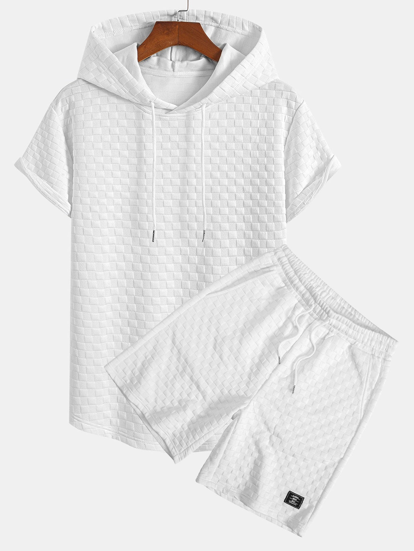 Zara | Chic Hooded Tee & Shorts