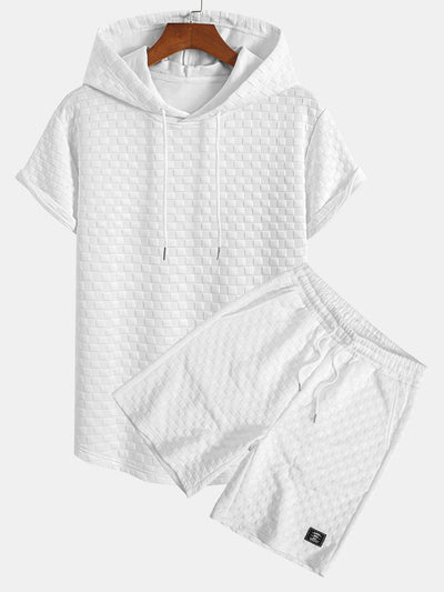 Zara | Chic Hooded Tee & Shorts