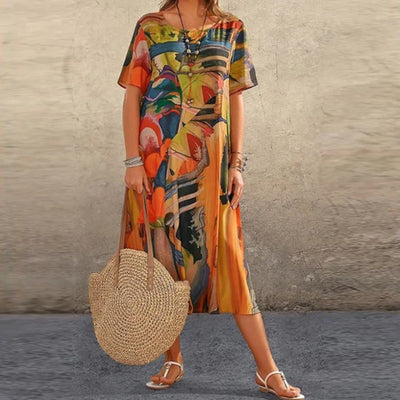 Liora | Effortless Floral Dress