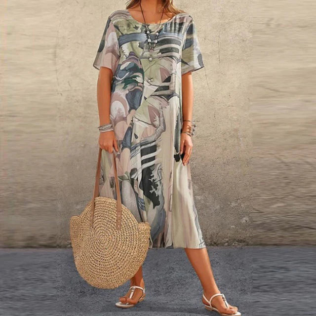Liora | Effortless Floral Dress