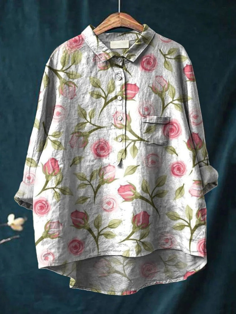 Mira | Delicate Floral Shirt