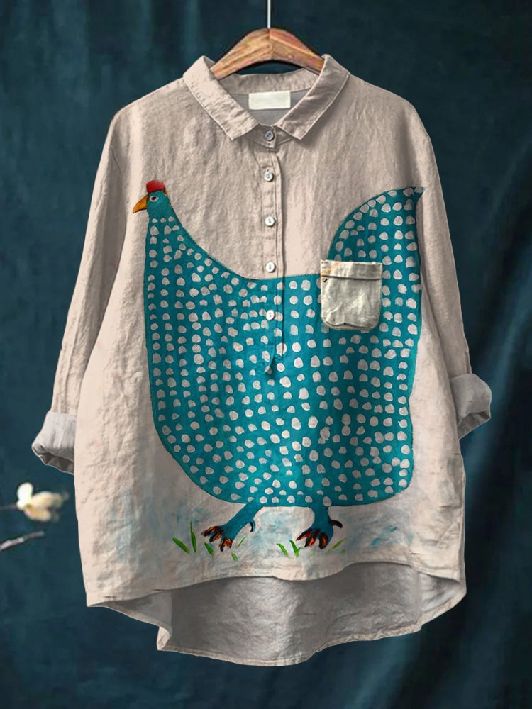 Breezy | Relaxed Blue Hen Shirt