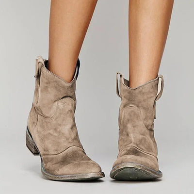 Rustic | Vintage Cowboy Ankle Boots