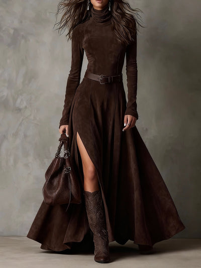 Mocha | Chic Maxi Dress