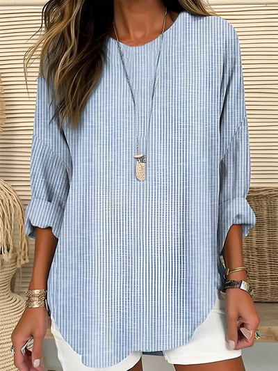 Mira | Chic Striped Blouse