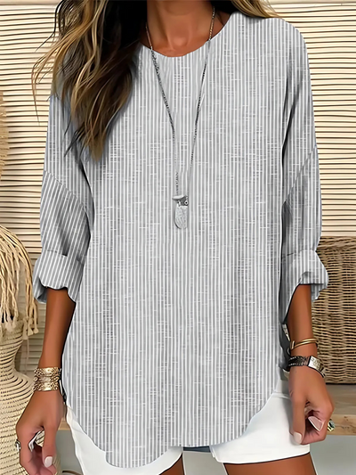 Mira | Chic Striped Blouse