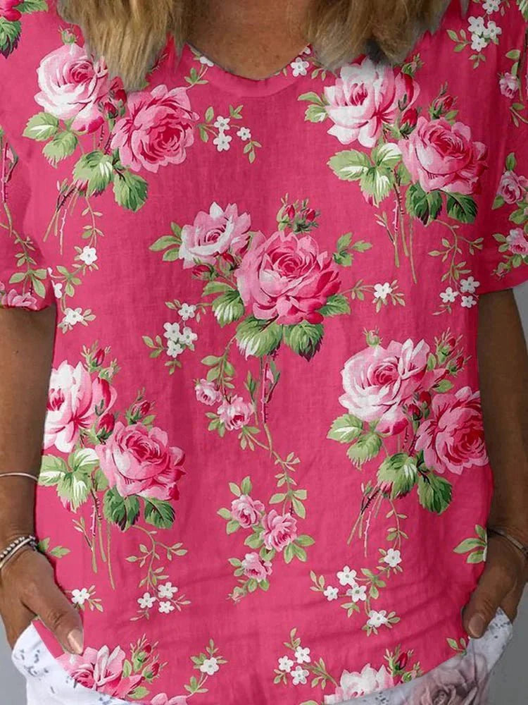 Flora | Vibrant Floral Blouse