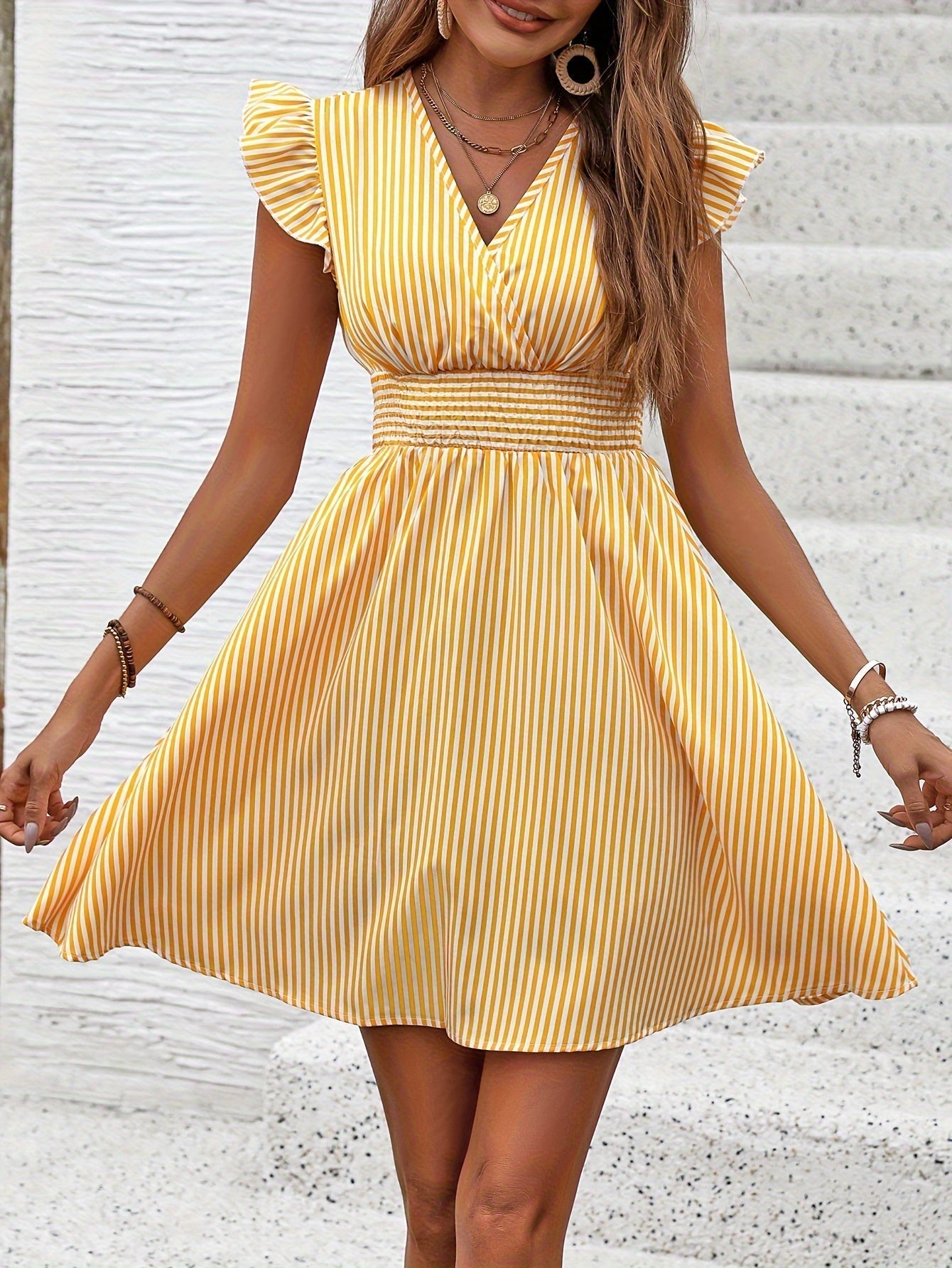 Nala | Breezy Striped Summer Dress