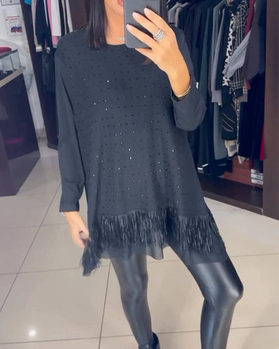 Jolie | Sparkling Hem Blouses