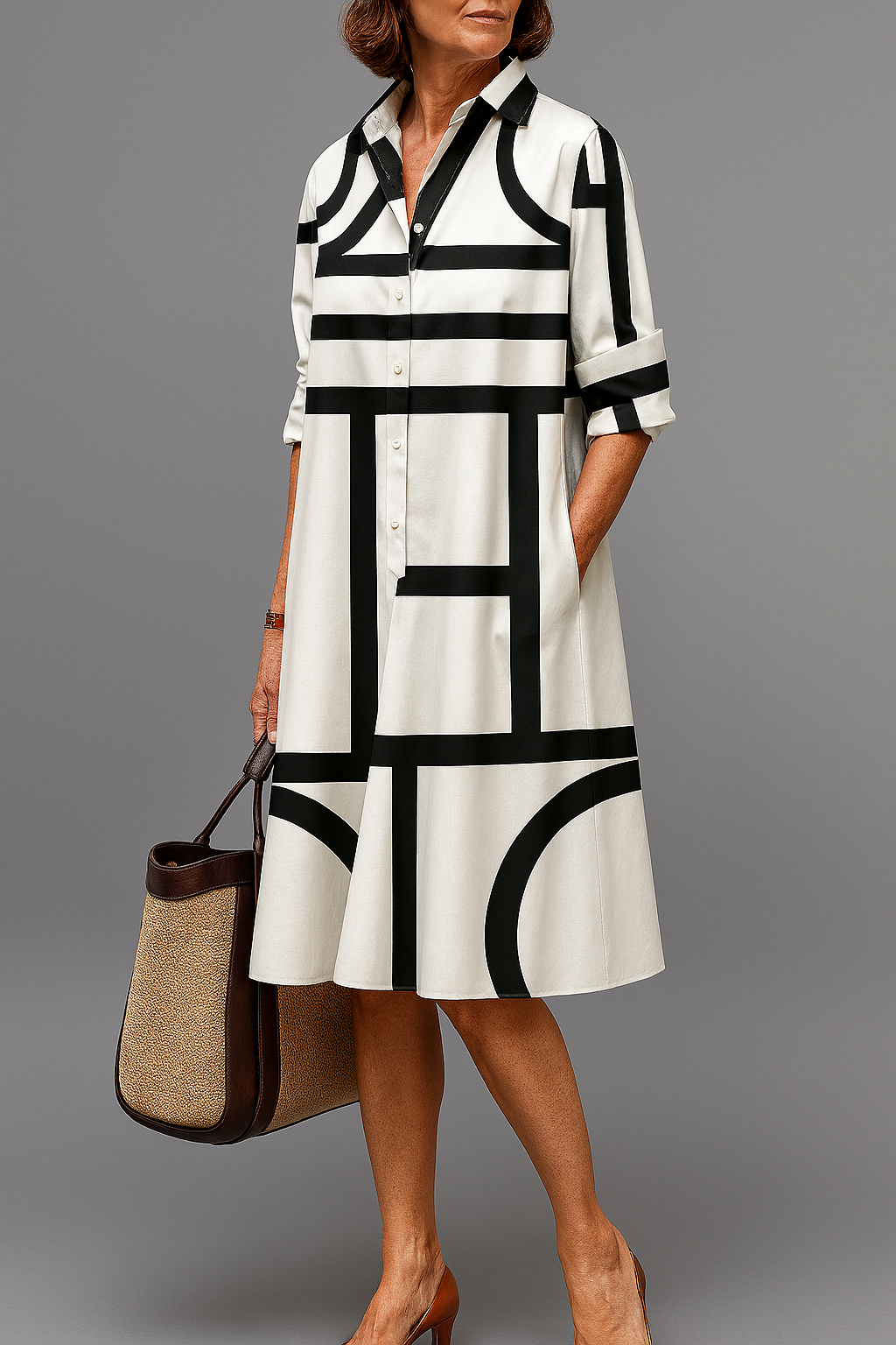 Nora | Chic Midi Dress