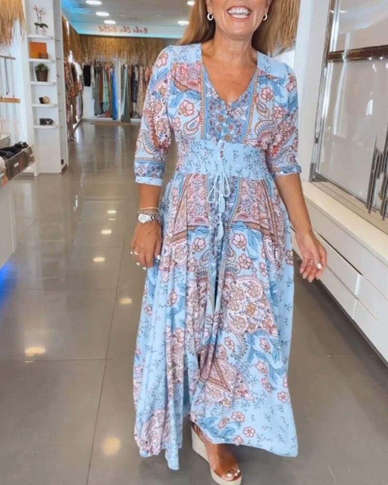 Alira | Chic V-Neck Dress