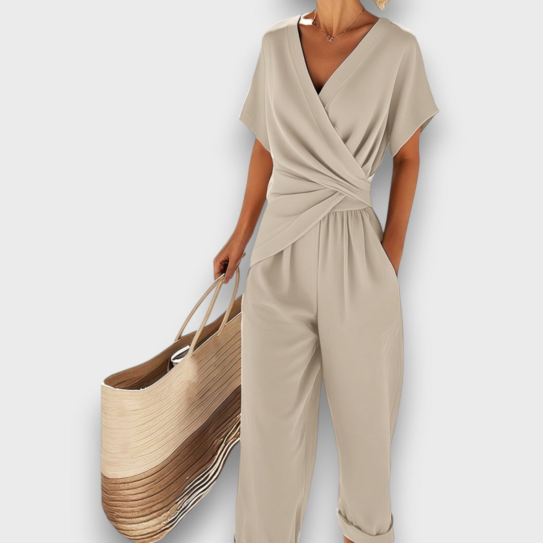 Cleo | Chic Wrap Jumpsuit
