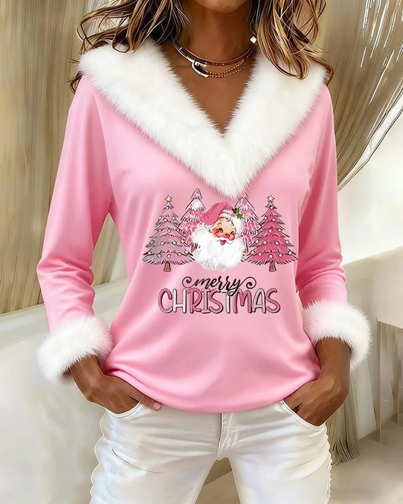 Fleur | Luxe Fur Collar Top