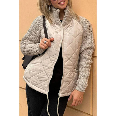 Nia | Stylish Quilted Knit Jacket