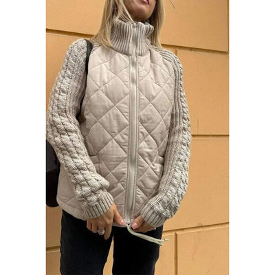 Nia | Stylish Quilted Knit Jacket