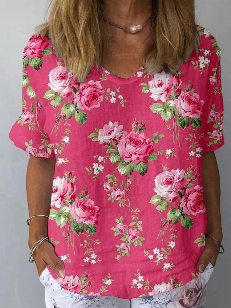 Flora | Vibrant Floral Blouse