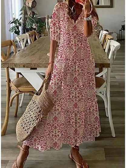 Soleil | Boho Tummy Control Dress