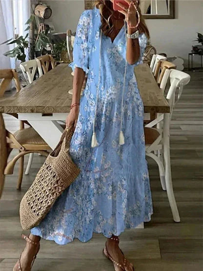 Soleil | Boho Tummy Control Dress