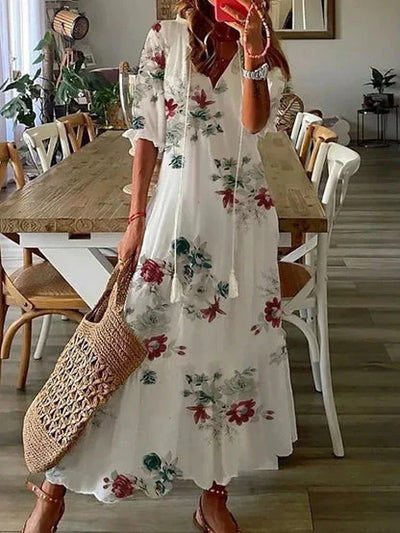Soleil | Boho Tummy Control Dress