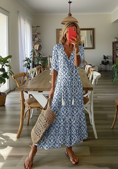Soleil | Boho Tummy Control Dress