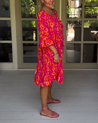 Cleo | Effortless Printed Dress