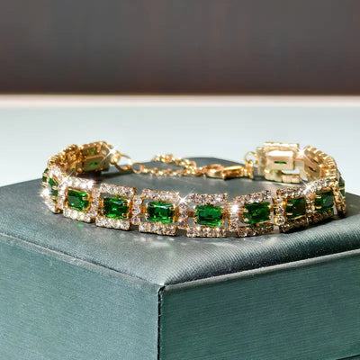 Emerald | Luxe Gold Bracelet