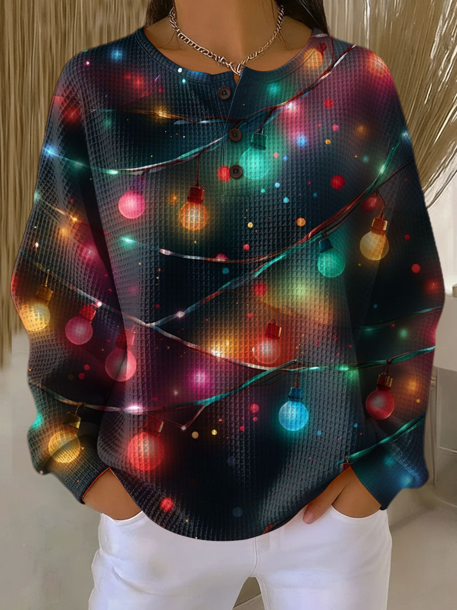 Luxe | Cozy Christmas Lantern Sweater