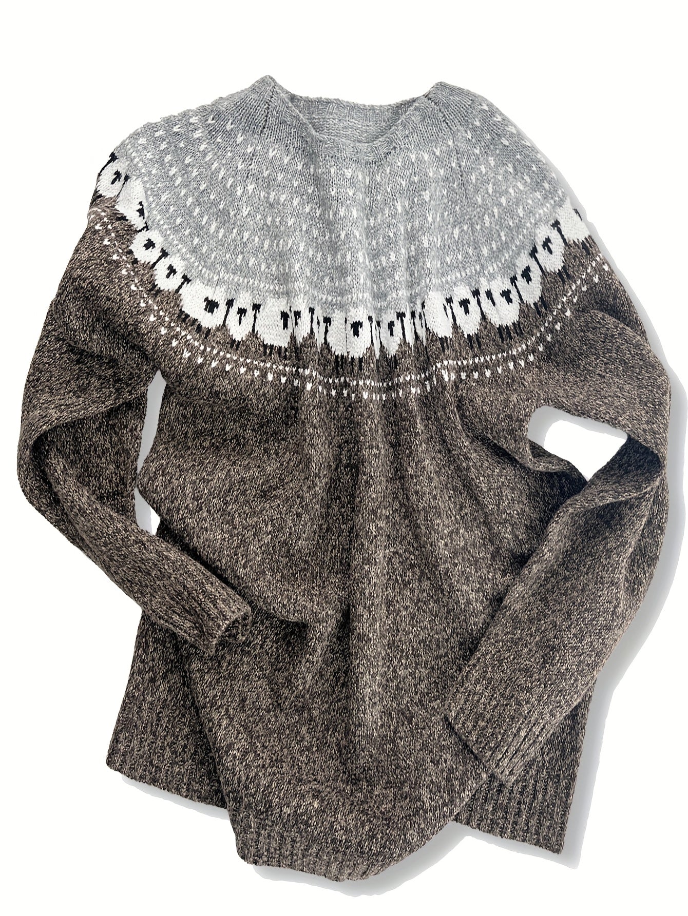 Woolly | Cozy Jacquard Winter Sweater