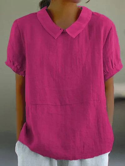 Sage | Effortless Collared Blouse