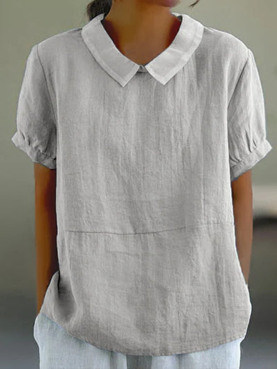 Sage | Effortless Collared Blouse