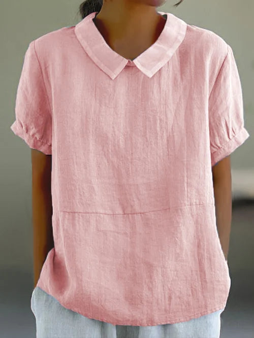 Sage | Effortless Collared Blouse
