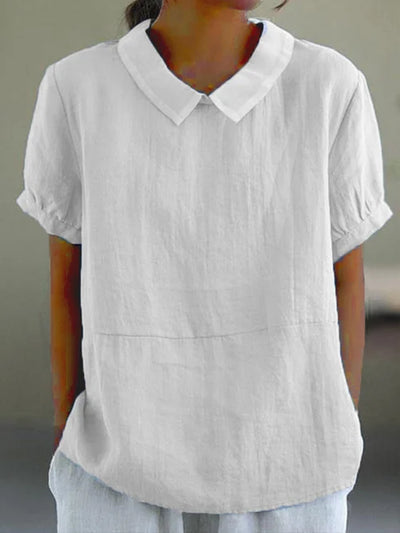 Sage | Effortless Collared Blouse