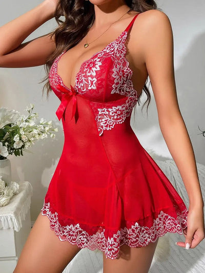 Luna | Alluring Lace Nightdress