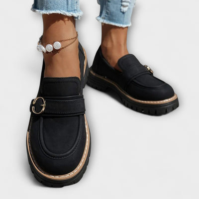 Luna | Chic Round Toe Loafers