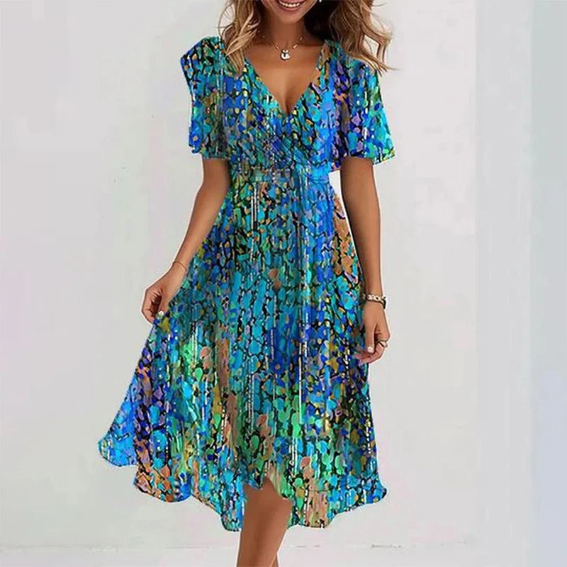 Vivid | Chic Colourful Dress