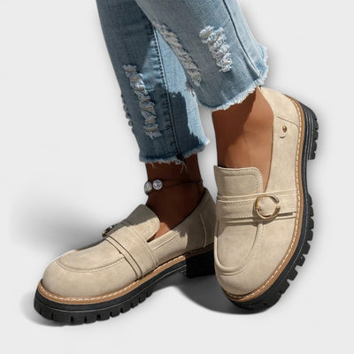 Luna | Chic Round Toe Loafers