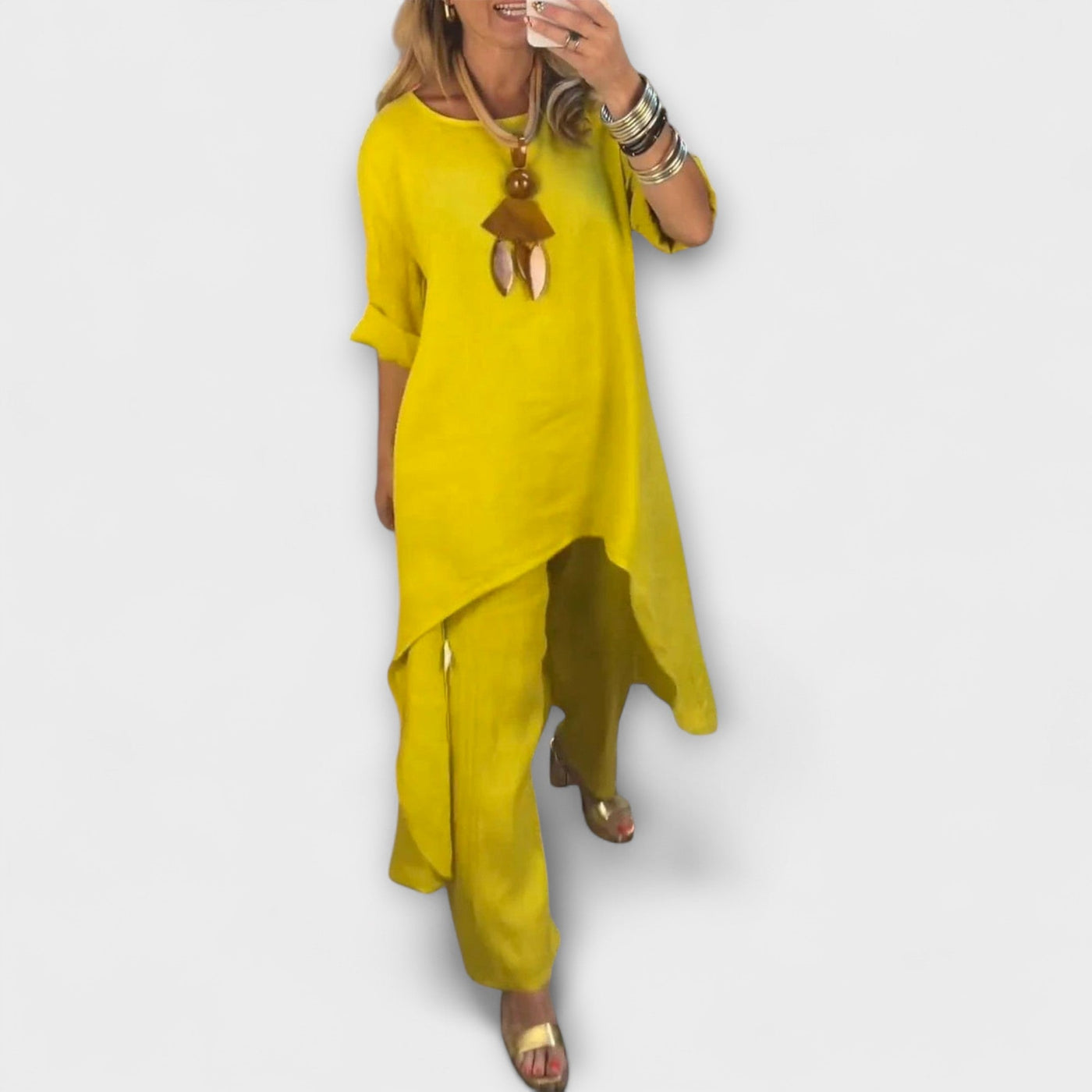 Talia | Chic Linen Suit