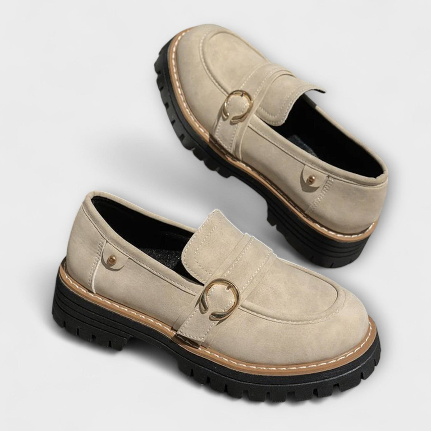 Luna | Chic Round Toe Loafers