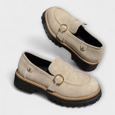 Luna | Chic Round Toe Loafers