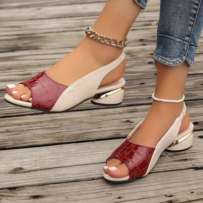 Soleil | Chic Orthopedic Leather Sandals