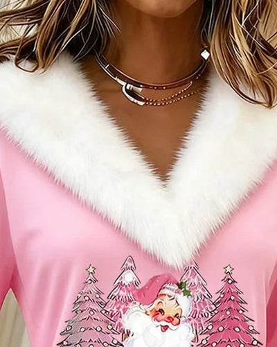 Fleur | Luxe Fur Collar Top