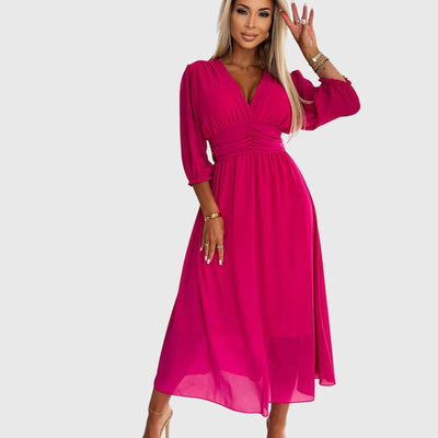 Nala | Lightweight Silky Chiffon Dress