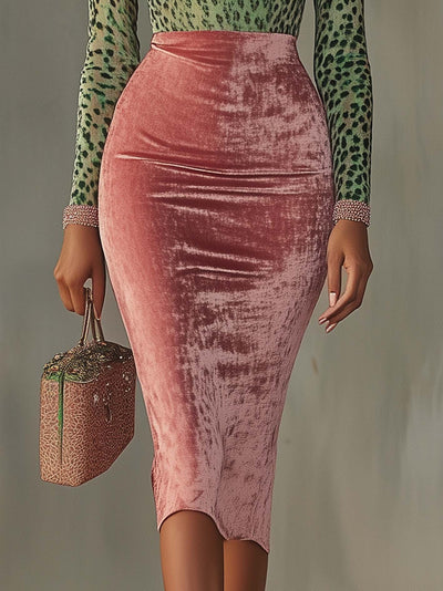 Viva | Chic Velvet Bodycon Dress