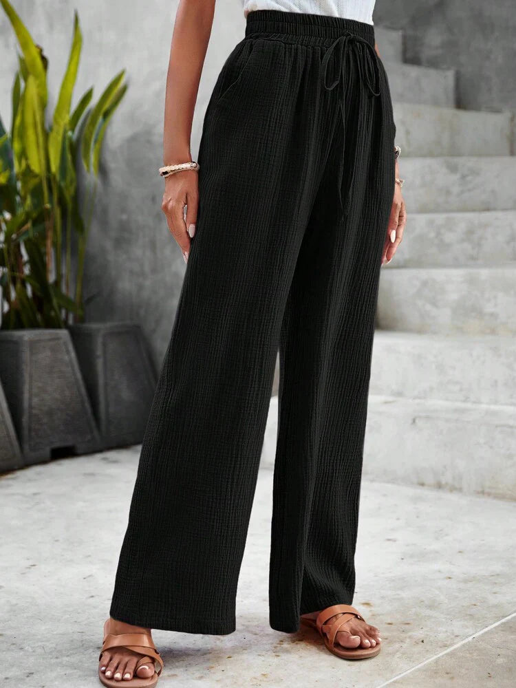 Luna | Effortless Wide-Leg Trousers