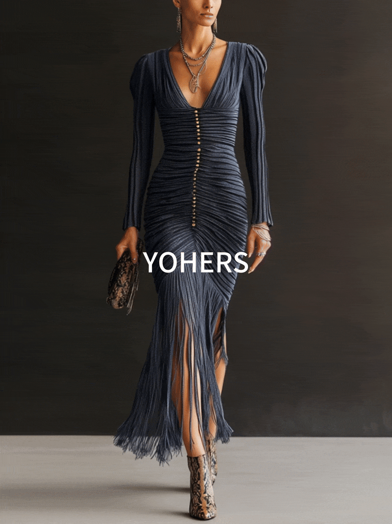 Noxie | Chic V-Neck Bodycon Dress